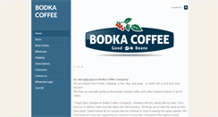 Desktop Screenshot of bodkacoffee.com
